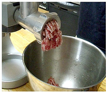 挽き肉作り